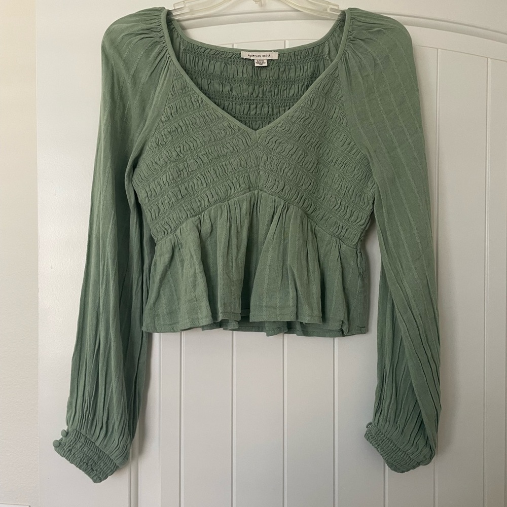 American Eagle Babydoll Blouse